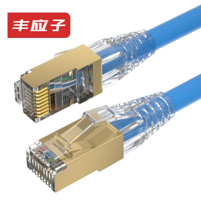 豐應子超五類非屏蔽網絡跳線 工程級性能，穩定連接新選擇